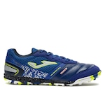 Chuteira Society Joma Mundial Adulto AZUL