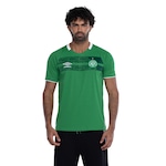 Camisa da Chapecoense I 24 Umbro Masculina Torcedor VERDE/BRANCO