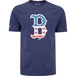 Camiseta do Boston Red Sox MLB Masculina Core USA AZUL ESCURO