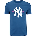 Camiseta do New York Yankees MLB Masculina Cultural AZUL ESCURO