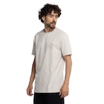 Camiseta Masculina Senna Manga Curta Timeless BEGE