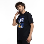 Camiseta Masculina Senna Manga Curta Timeless PRETO