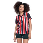 Camisa do São Paulo II 24 New Balance Feminina Torcedora VERMELHO