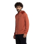 Jaqueta Masculina On Running com Capuz Climate Zip MARROM