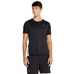 Camiseta Masculina On Running Manga Curta Performance-T PRETO