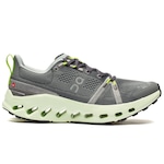 Tênis On Running Cloudsurfer Trail Masculino Cinza/Verde Cla