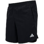 Bermuda Masculina adidas Run It 7 PRETO/BRANCO