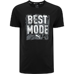 Camiseta Masculina Puma Manga Curta Performance Graphic SloganGRAPHIC SLOGAN PRETO