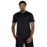 Camiseta Masculina adidas Manga Curta D4T STG WO Preto/Preto