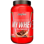 Whey Protein Integralmédica Shake de Chocolate 900g VERMELHO