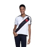 Camisa do Vasco da Gama II 24 Kappa Feminina Torcedora BRANCO/PRETO