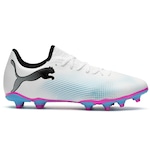 Chuteira de Campo Puma Future Play 7 - Adulto BRANCO