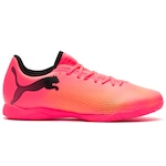 Chuteira Futsal Puma Future 7 Play Adulto ROSA