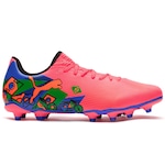 Chuteira de Campo Puma Future 7 Play Adulto ROSA