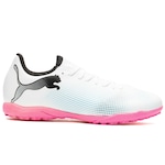 Chuteira Society Puma Future Play 7 - Adulto BRANCO