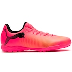 Chuteira Society Puma Future Play 7 - Adulto ROSA