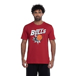 Camiseta do Chicago Bulls Masculina NBA Air Ball VERMELHO