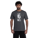 Camiseta Masculina NBA Manga Curta All Teams Preto Mescla