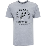 Camiseta do San Antonio Spurs Masculina NBA Town MESCLA