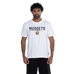 Camiseta do Denver Nuggets NBA Masculina Wordname Off White