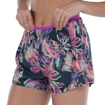 Short Feminino Oxer Ever Maxi Floral II VERDE ESC/ROSA