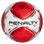 Bola Futsal Penalty S11 R2 XXIV BRANCO/VERMELHO