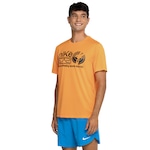 Camiseta Masculina Nike Manga Curta Dri-Fit RLGD LARANJA