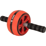 Roda Abdominal Oxer Duplo Reforçado PRETO/VERMELHO