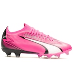 Chuteira de Campo Puma Ultra Match - Adulto ROSA