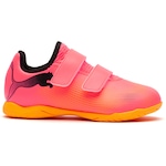 Chuteira Futsal Puma Future 7 Play It Júnior ROSA