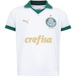 Camisa do Palmeiras II 24 Puma Juvenil Torcedor BRANCO