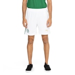 Calção do Palmeiras I 24 Puma Masculino Torcedor BRANCO