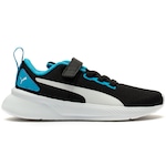 Tênis Infantil Puma Flyer Runner Mesh V PRETO/AZUL