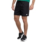 Bermuda Masculina Nike Club Flow PRETO