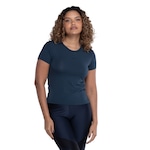 Camiseta Feminina Nike Manga Curta Chill Knit AZUL ESCURO