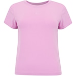 Camiseta Feminina Nike Manga Curta Chill Knit ROSA CLARO