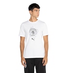 Camiseta do Manchester City Puma Masculina Yod BRANCO