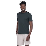 Camiseta Masculina Oxer Básica Algodão Antiodor VERDE ESCURO