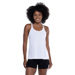 Camiseta Regata Feminina Oxer Open Alça Fina BRANCO