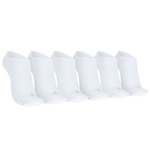 Kit 3 Pares de Meias Light Não Atoalhado Cano Invisível Tamanho 34-38 Oxer Adulto BRANCO