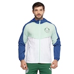 Jaqueta Corta-Vento do Palmeiras Masculina Sensation AZUL