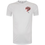 Camiseta Masculina Puma Manga Curta Graphic Emblem Tee BRANCO