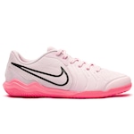 Chuteira Futsal Nike Tiempo Legend 10 Academy Júnior Rosa Cla/Preto