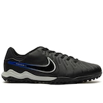 Chuteira Society Nike Tiempo Legend 10 Academy Júnior PRETO