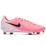 Chuteira de Campo Nike Phantom II Academy Adulto ROSA/PRETO