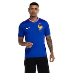 Camisa Seleção da França I 24 Nike Masculina Torcedor AZUL ESCURO