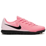 Chuteira Society Nike Phantom II Club Júnior ROSA/PRETO