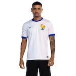 Camisa da Seleção da França II 24/25 Nike Masculina Torcedor BRANCO/AZUL