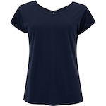 Camiseta Feminina Manga Curta Vestem Dry Fit Ares AZUL ESCURO