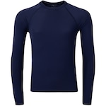 Camiseta Juvenil Oxer Manga Longa UV AZUL ESCURO